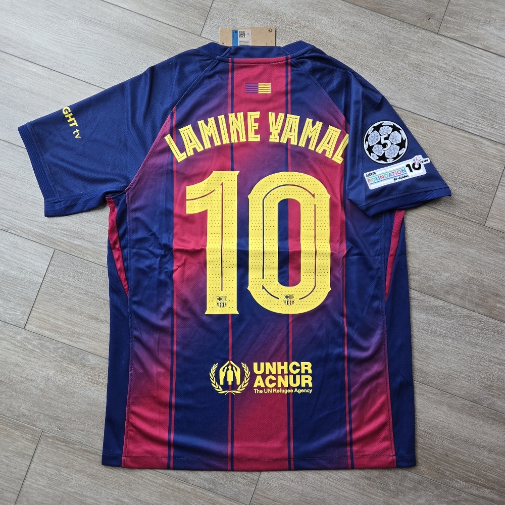 Jersey Barcelona FC Season 2025-26 Version Fans LamineYamal#10